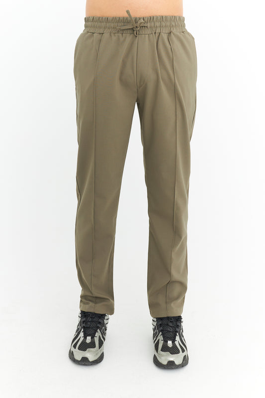 Biye Detay Regular Fit Basic Kumaş Pantolon