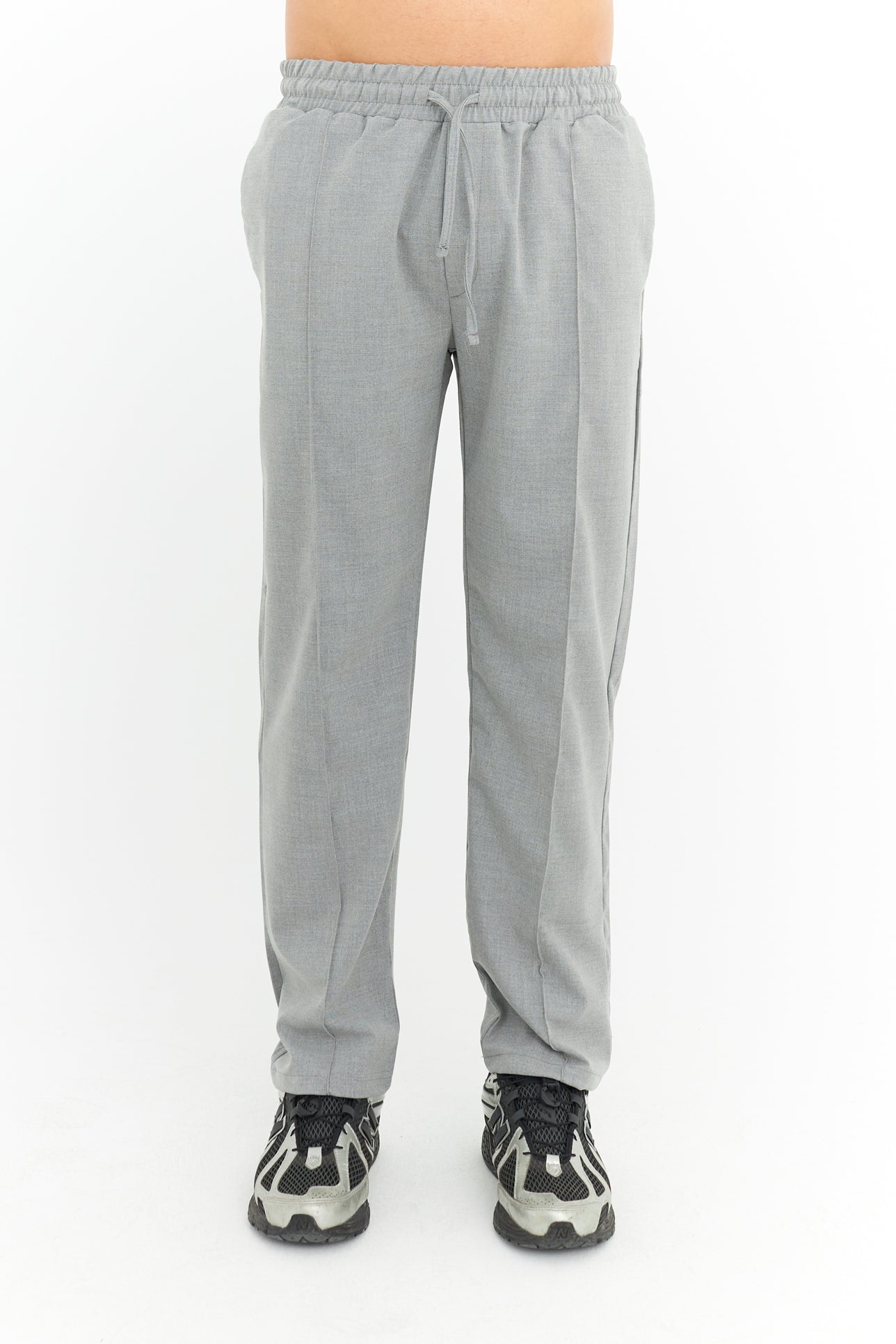 Biye Detay Regular Fit Basic Kumaş Pantolon