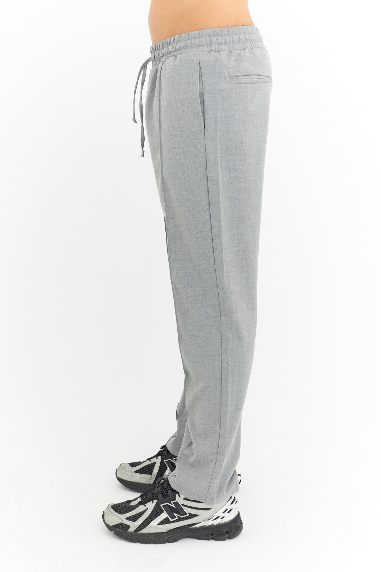 Biye Detay Regular Fit Basic Kumaş Pantolon