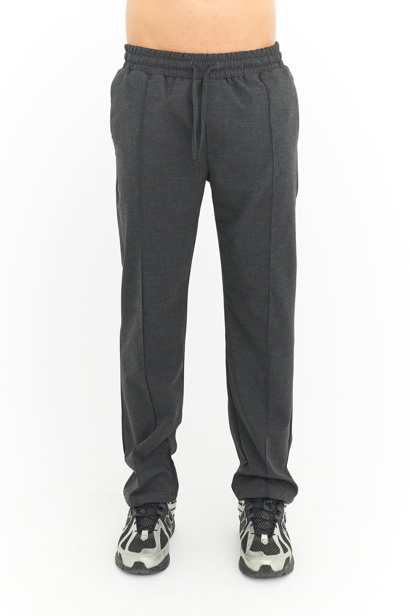 Biye Detay Regular Fit Basic Kumaş Pantolon