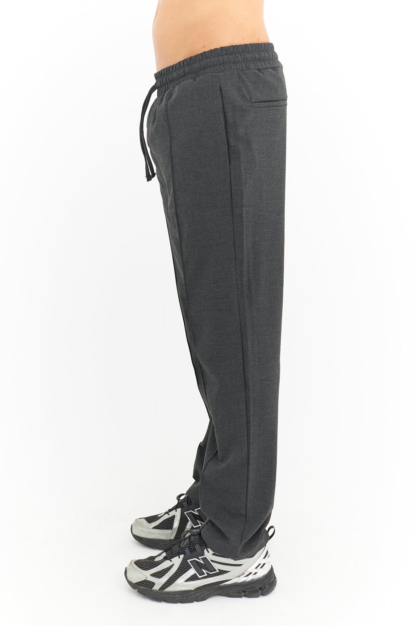 Biye Detay Regular Fit Basic Kumaş Pantolon