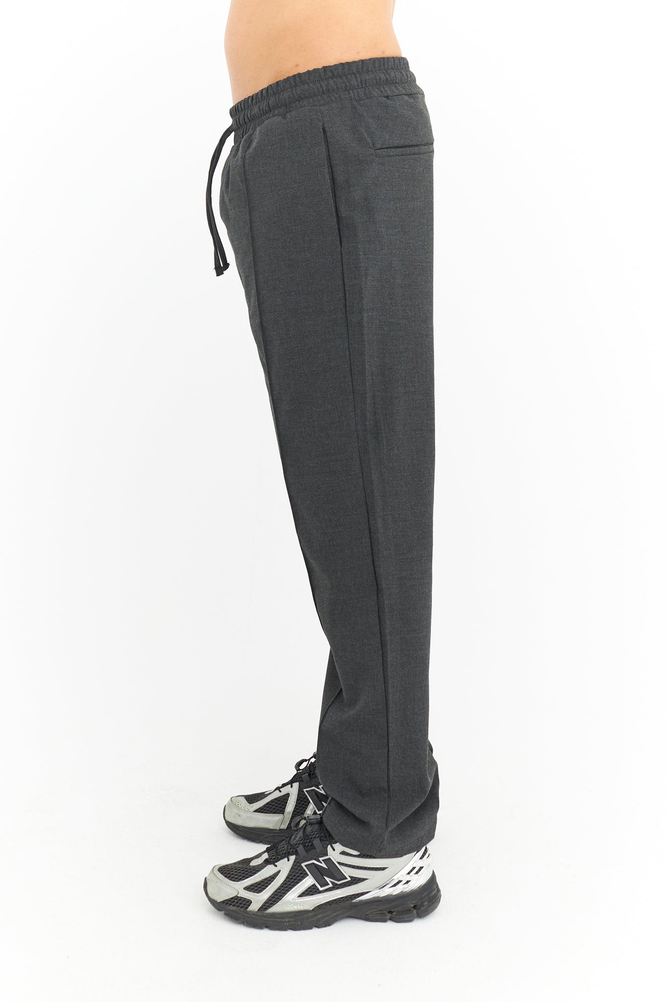 Biye Detay Regular Fit Basic Kumaş Pantolon