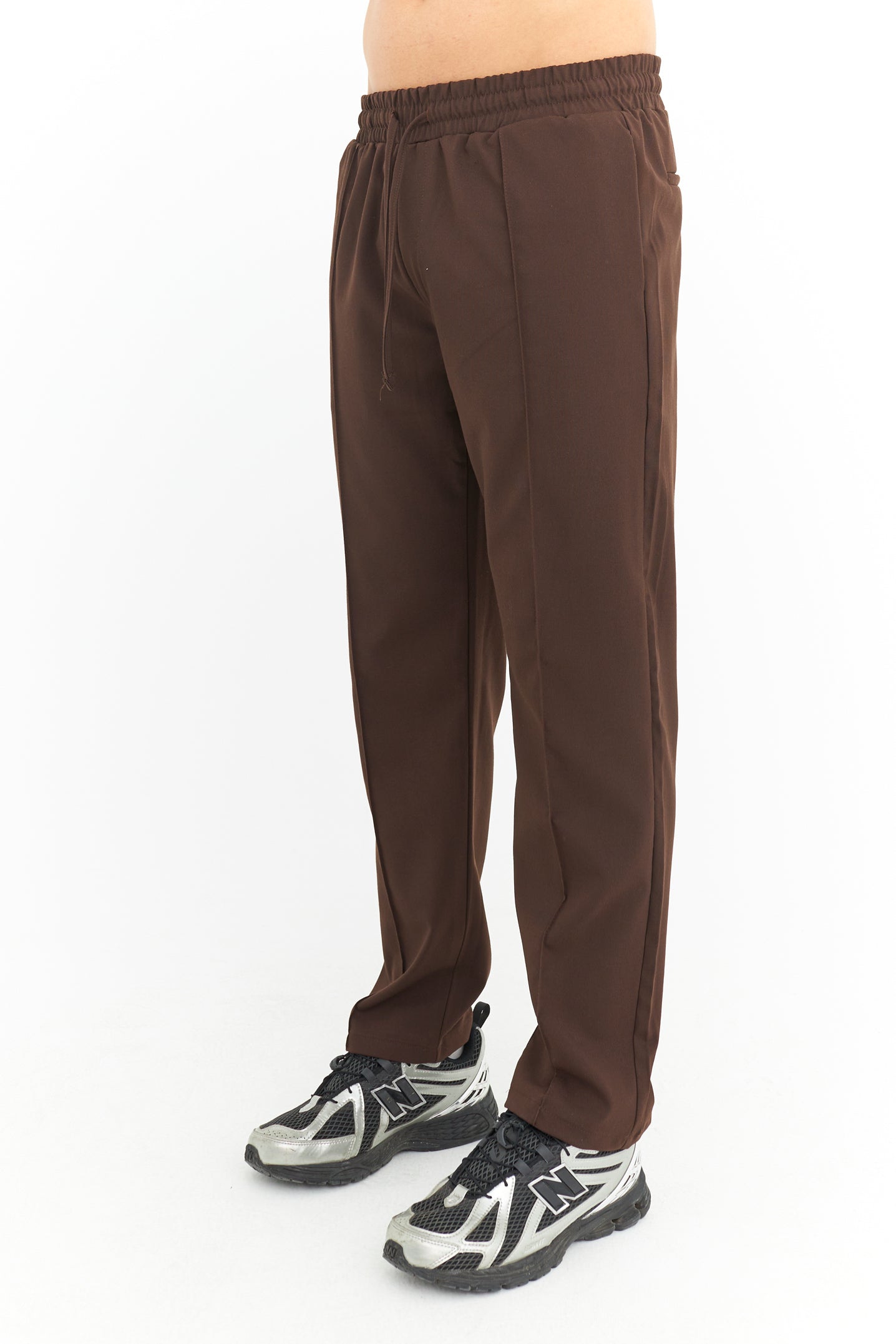 Biye Detay Regular Fit Basic Kumaş Pantolon