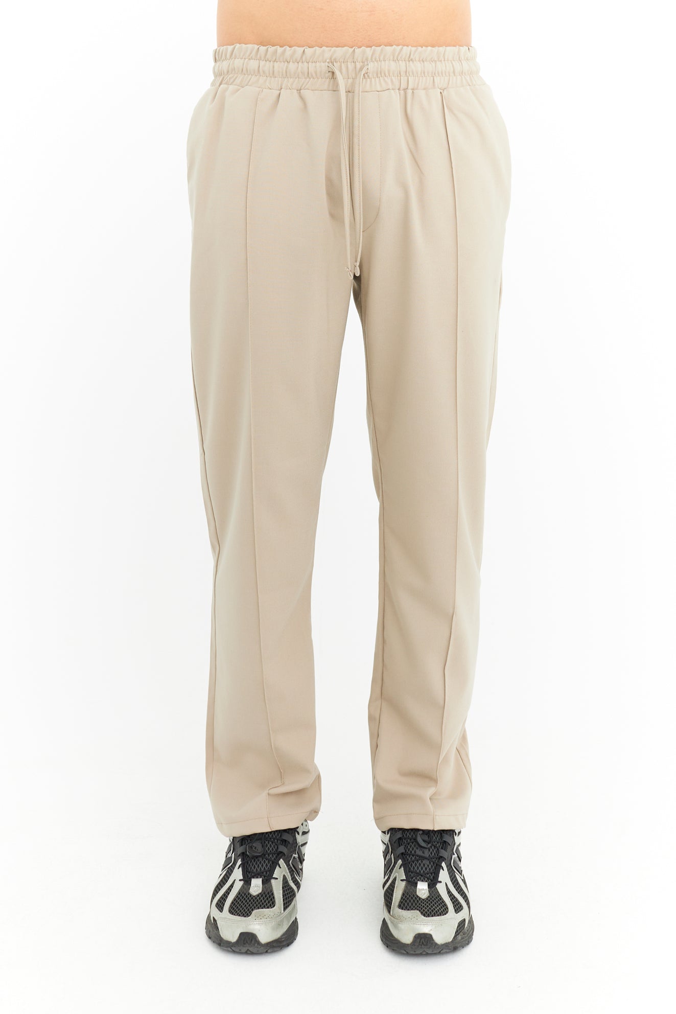 Biye Detay Regular Fit Basic Kumaş Pantolon