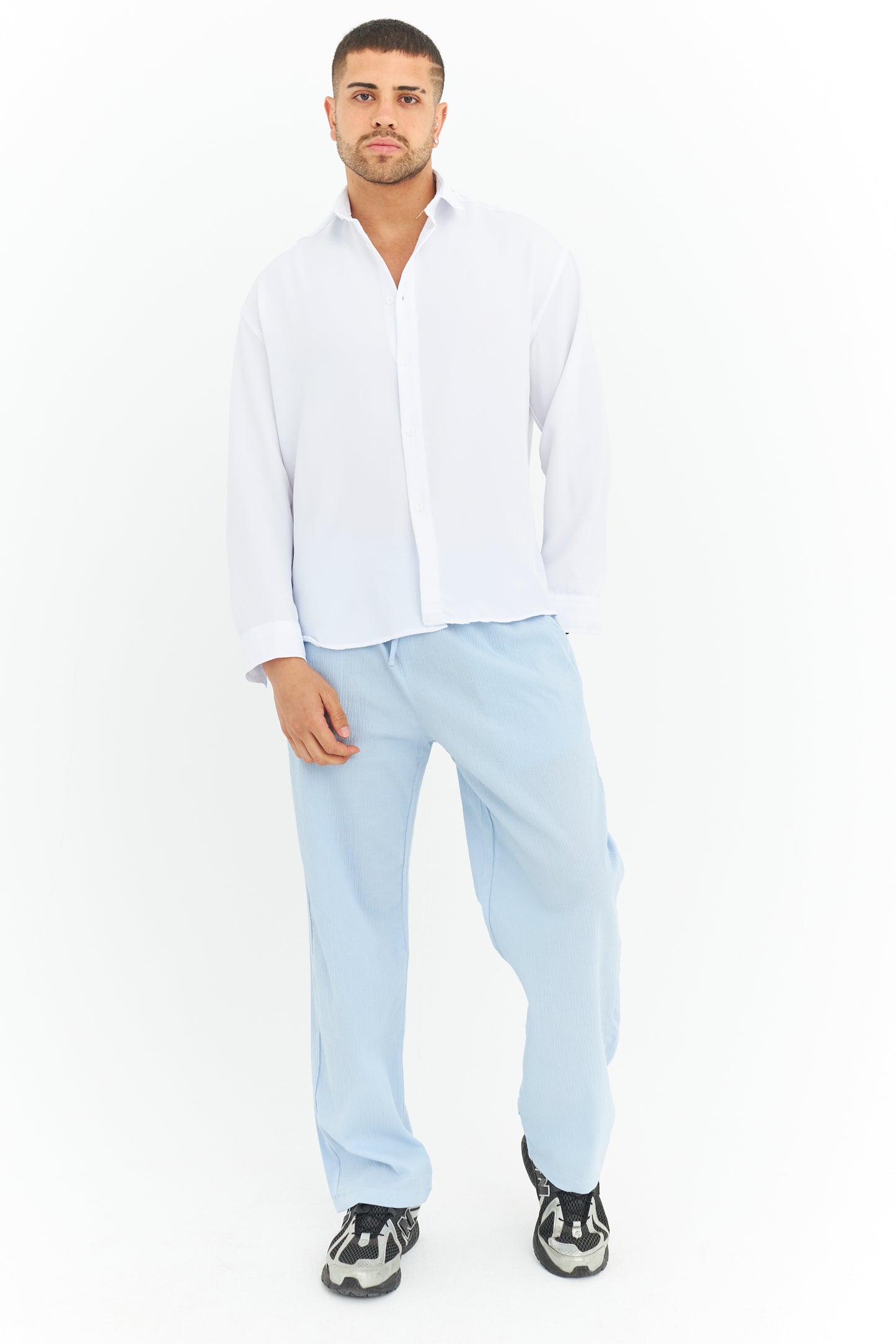 Bürümcük kumaş rahat kalıp jogger 