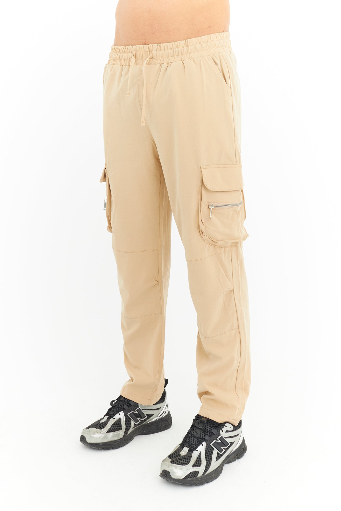 Likralı Paraşüt Kargo Pantolon